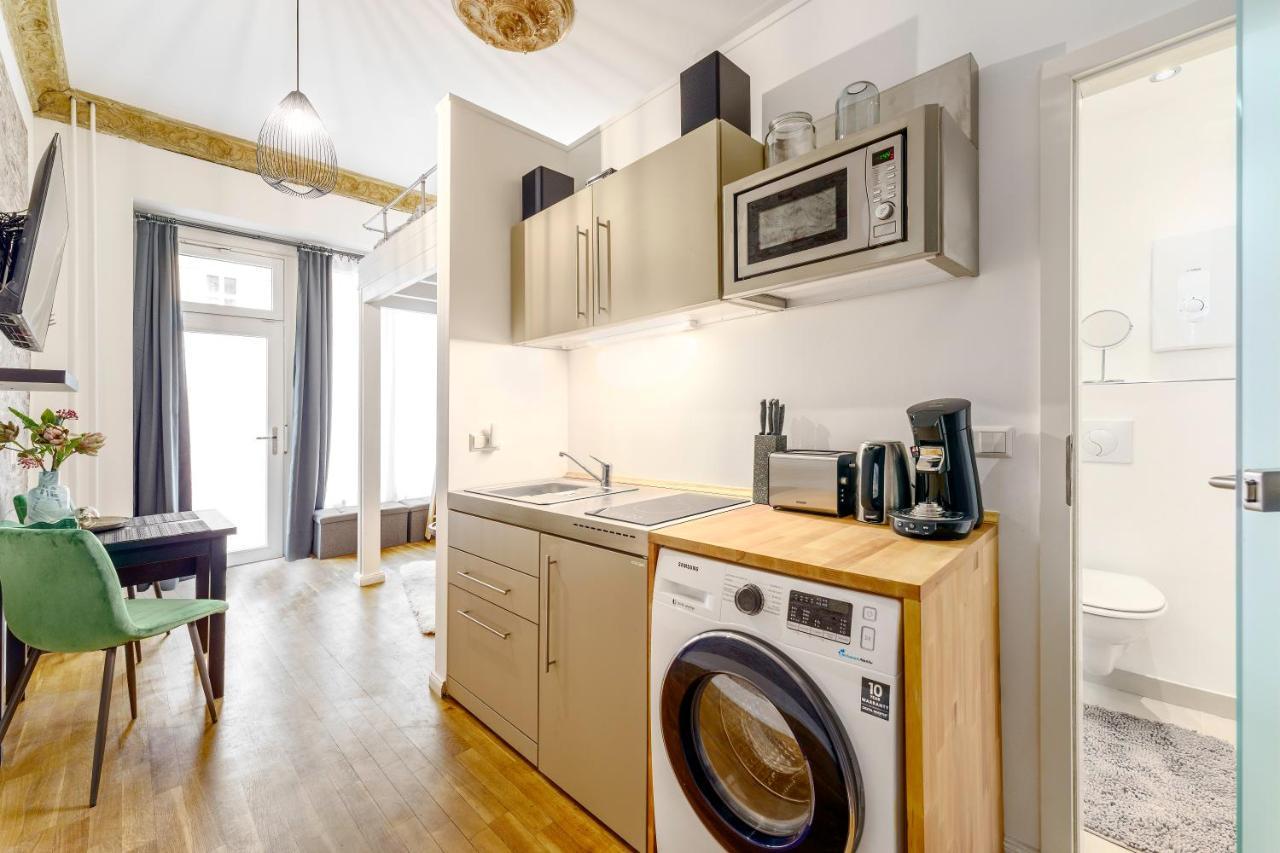 The Koburger Vh, Studio For Up To 4 With High Bed Berlin Exterior foto